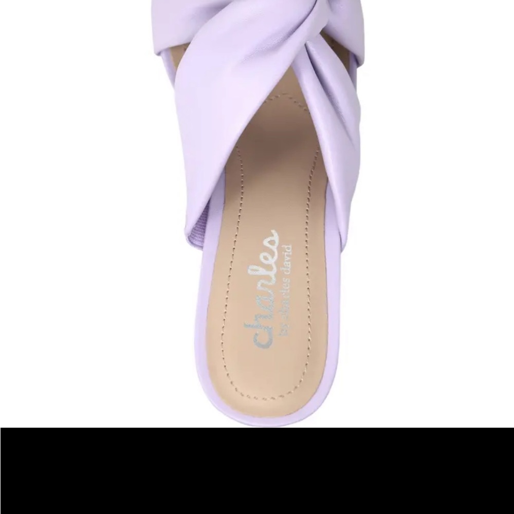 Charles David Jamba Heeled Sandal Slide size 7.5 - Picture 2 of 2